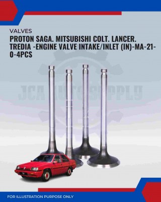 Intake Valve (IN) Set-Proton Saga. Mitsubishi Colt. Lancer. Tredia-MA-21-0