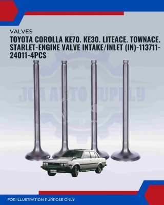 Intake Valve (IN) Set-Toyota Corolla KE70-KE30-LiteAce-TownAce-Starlet-13711-24011