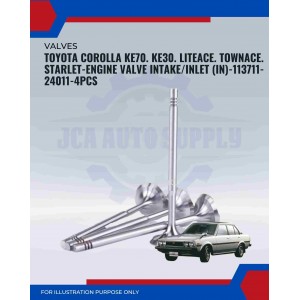 Intake Valve (IN) Set-Toyota Corolla KE70-KE30-LiteAce-TownAce-Starlet-13711-24011