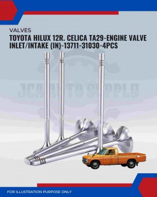 Intake Valve (IN) Set-Toyota TA29 12R Engine-13711-31030 Intake Valve (IN) Set-Toyota TA29 12R Engine-13711-31030