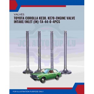 Intake Valve (IN)-Toyota Corolla KE30. KE70-TA-44-0