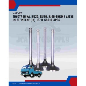Intake Valve (IN)-Toyota Dyna. BU20. BU30. BJ40-13711-56010 Intake Valve (IN)-Toyota Dyna. BU20. BU30. BJ40-13711-56010