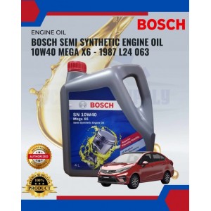 Bosch Semi Synthetic Engine Oil 10W40 Mega X6-1987 L24 063