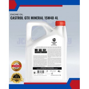 CASTROL GTX MINERAL 15W40 4L