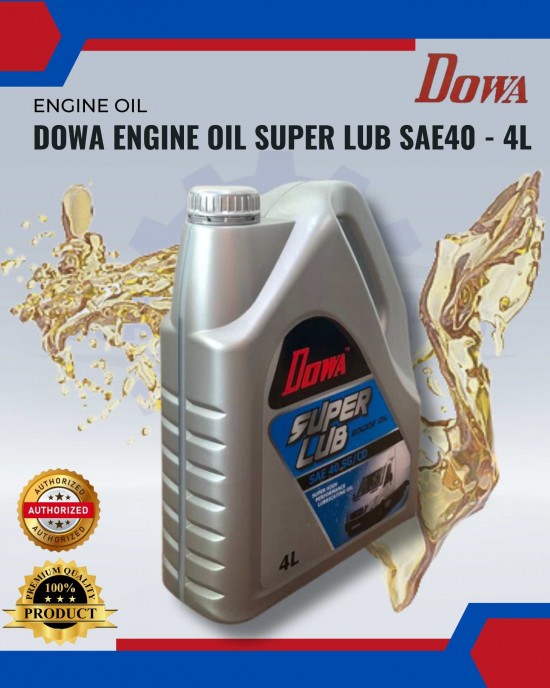 Dowa Engine Oil Super Lub SAE40 - 4L Engine Oil & Fluids image