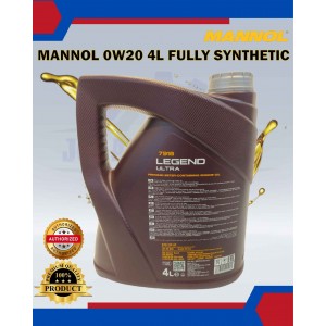 Mannol 0W20 4L Engine Oil Fully Synthetic