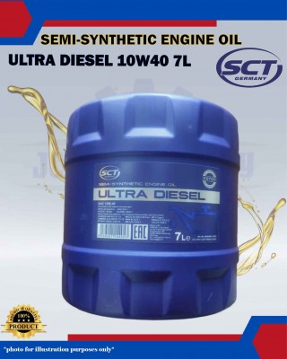 SCT Semi-Synthetic Engine Oil Ultra Diesel 10W40 7L