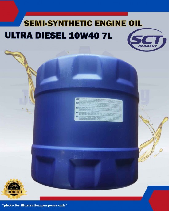 SCT Semi-Synthetic Engine Oil Ultra Diesel 10W40 7L