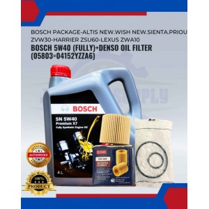 BOSCH Package-Altis New.Wish New.Sienta.Prious ZVW30-Harrier ZSU60-Lexus ZWA10