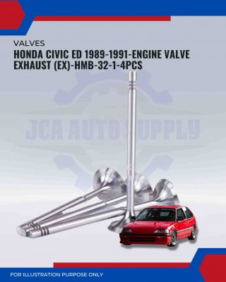 Exhaust Valve (EX) Set--Honda Civic ED 1989-HMB-32-1 Exhaust Valve (EX) Set--Honda Civic ED 1989-HMB-32-1