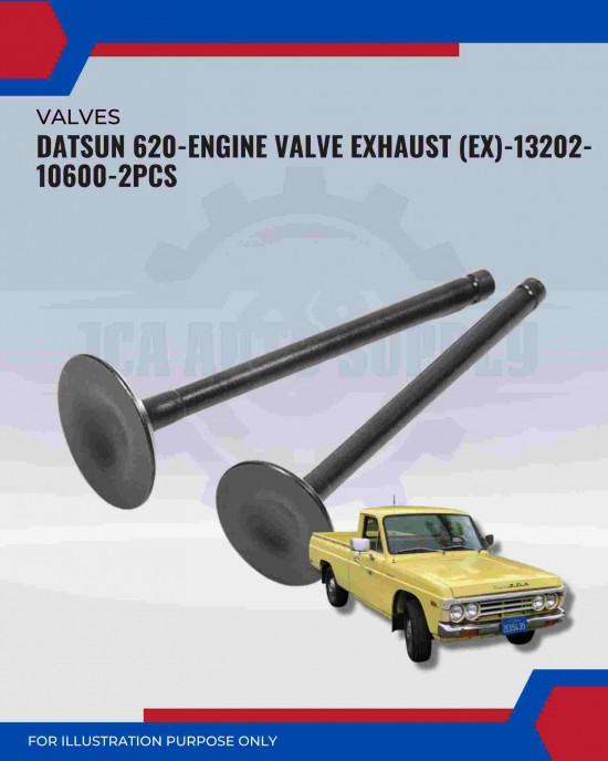 Exhaust Valve Set (2pcs)-Datsun 620-520-521-Nissan Bluebird-13202-10600 Exhaust Valve Set (2pcs)-Datsun 620-520-521-Nissan Bluebird-13202-10600