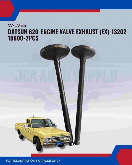 Exhaust Valve Set (2pcs)-Datsun 620-520-521-Nissan Bluebird-13202-10600 Exhaust Valve Set (2pcs)-Datsun 620-520-521-Nissan Bluebird-13202-10600