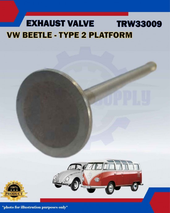 Exhaust Valve-Volkswagen Beetle (Kaefer)-T2 Transporter-Type 2 Platform-TRW33015