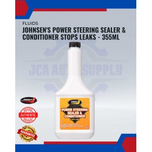 JOHNSEN'S Power Steering Sealer & Conditioner Stops Leaks - 355ML