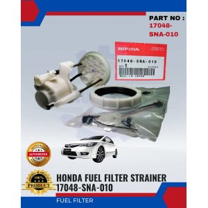 HONDA Fuel Filter Strainer Set ORIGINAL - Honda Civic FD 2006-2012 - 17048-SNA-010