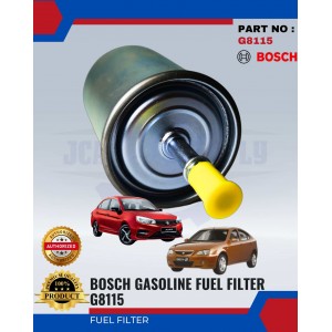Gasoline Fuel Filter - Proton Waja-Gen2-Savvy-Satria-Blm-BOSCH-G8115