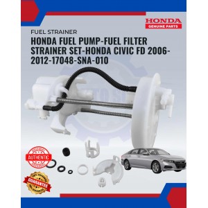 HONDA Fuel Filter Strainer Set ORIGINAL - Honda Civic FD 2006-2012 - 17048-SNA-010