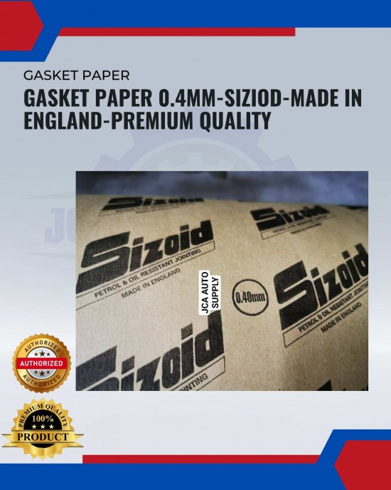 Gasket-Paper-0.4mm-Siziod-Made-In-England-Premium-Quality Car Care Products image