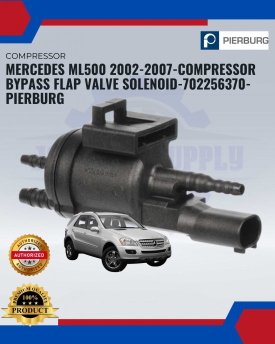 Mercedes Ml500 2002-2007-Compressor Bypass Flap Valve Solenoid-702256370- PIERBURG image