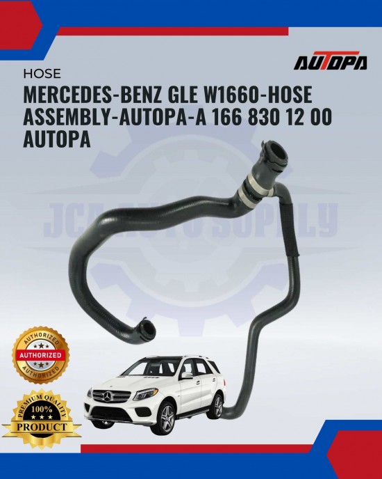 Mercedes-Benz GLE W1660-Hose Assembly-AUTOPA-A 166 830 12 00 AUTOPA Belts, Hoses & Pulleys image