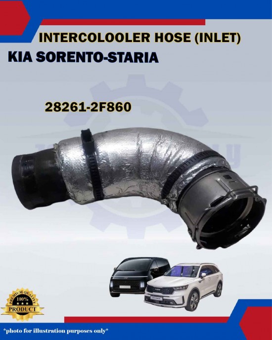 Intercooler Hose (Inlet)-Kia Sorento UM 2.2cc DSL-Hyundai Staria-28261-2F860