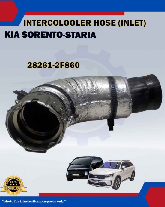 Intercooler Hose (Inlet)-Kia Sorento UM 2.2cc DSL-Hyundai Staria-28261-2F860