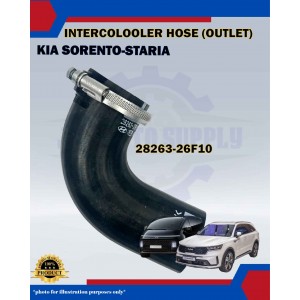 Intercooler Hose (Outlet)-Kia Sorento UM 2.2cc DSL-Hyundai Staria-28263-26F10 Intercooler Hose (Outlet)-Kia Sorento UM 2.2cc DSL-Hyundai Staria-28263-26F10