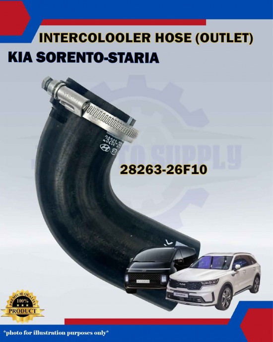 Intercooler Hose (Outlet)-Kia Sorento UM 2.2cc DSL-Hyundai Staria-28263-26F10