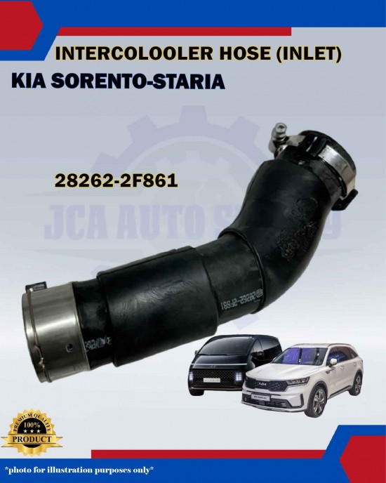 Intercooler Hose (Inlet)-Kia Sorento UM 2.2cc DSL-Hyundai Staria-28262-2F861 Intercooler Hose (Inlet)-Kia Sorento UM 2.2cc DSL-Hyundai Staria-28262-2F861