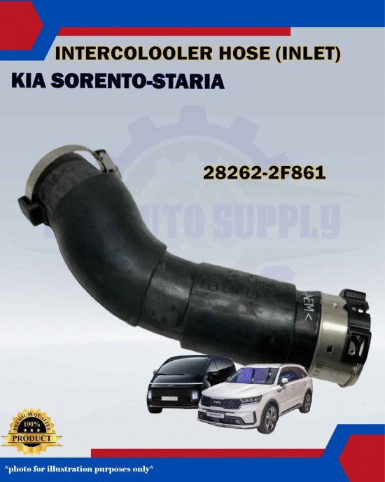 Intercooler Hose (Inlet)-Kia Sorento UM 2.2cc DSL-Hyundai Staria-28262-2F861 Intercooler Hose (Inlet)-Kia Sorento UM 2.2cc DSL-Hyundai Staria-28262-2F861