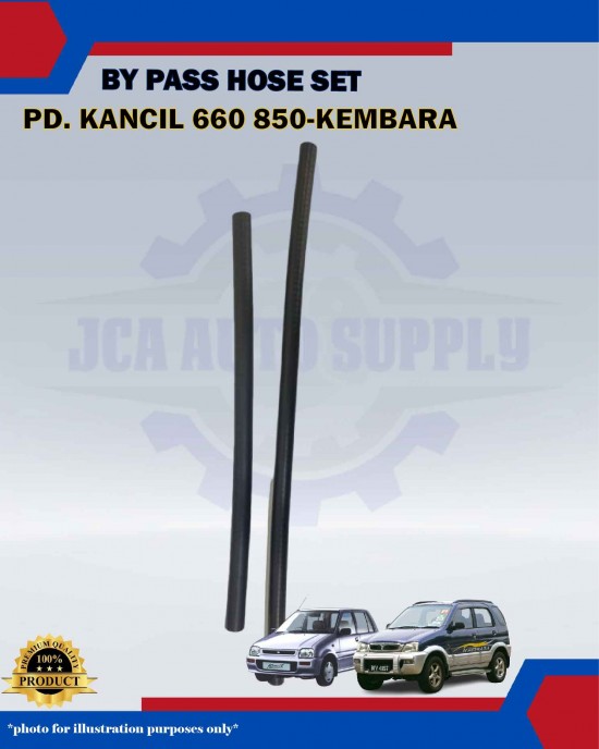 Perodua Kancil 660 850-Kembara-By Pass Hose Set-99556 Belts, Hoses & Pulleys image