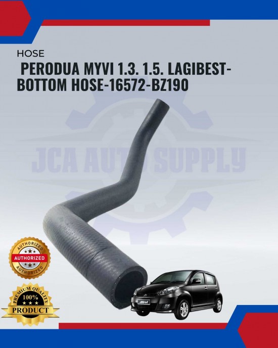 Showing image for Perodua Myvi 1.3. 1.5. Lagibest-Bottom Hose-16572-BZ190 Perodua Myvi 1.3. 1.5. Lagibest-Bottom Hose-16572-BZ190 Belts, Hoses & Pulleys image