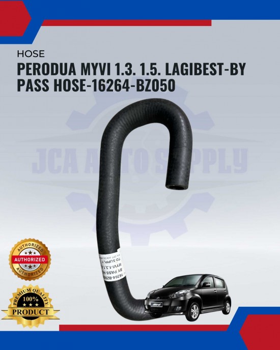 Showing image for Perodua Myvi 1.3. 1.5. Lagibest-By Pass Hose-16264-BZ050 Perodua Myvi 1.3. 1.5. Lagibest-By Pass Hose-16264-BZ050 Belts, Hoses & Pulleys image