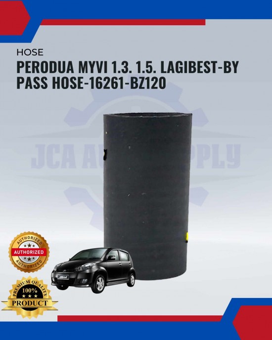 Showing image for Perodua Myvi 1.3. 1.5. Lagibest-By Pass Hose-16261-BZ120 Perodua Myvi 1.3. 1.5. Lagibest-By Pass Hose-16261-BZ120 Belts, Hoses & Pulleys image