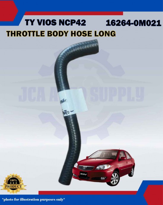 Throttle Body Hose Long-Toyota Vios NCP42-16264-0M021