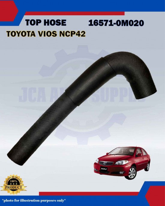 Toyota Vios NCP42 Top Hose-16571-0M020 Toyota Vios NCP42 Top Hose-16571-0M020