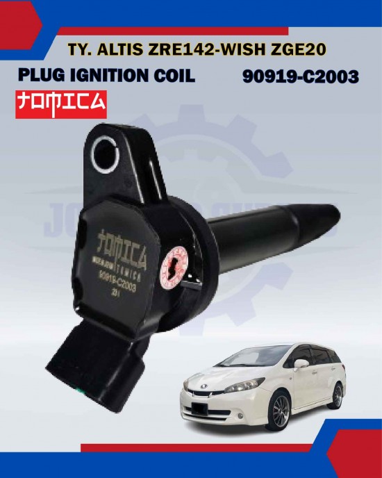 Plug Ignition Coil-Toyota Altis ZRE142 ZRE172-Wish ZGE20-Tomica-90919-C2003 image