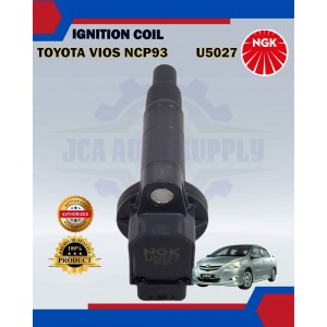 Ignition Coil-Toyota Vios NCP42 NCP93 NCP150-Yaris NCP91-Prius-NGK-U5027