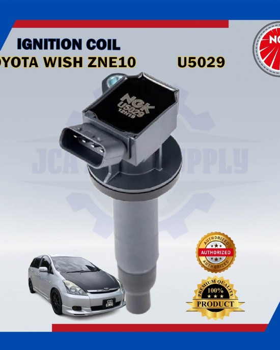 Showing image for Ignition Coil-Toyota Wish 1.8 ZNE10-Crorolla Altis ZZE121 ZZE122 ZZE141 ZZE142-RAV4 ACA2-NGK-U5029 Ignition Coil-Toyota Wish 1.8 ZNE10-Crorolla Altis ZZE121 ZZE122 ZZE141 ZZE142-RAV4 ACA2-NGK-U5029 image