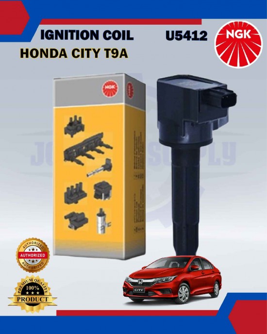 Showing image for Ignition Coil-Honda City T9A-Jazz T5A-BRV-NGK-U5412 Ignition Coil-Honda City T9A-Jazz T5A-BRV-NGK-U5412 image