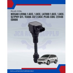 Ignition Coil-Nissan Livina 1.6cc 1.8cc-Latio 1.6cc 1.8cc-Sylphy G11-Teana J32 2.0cc-22448-ED800