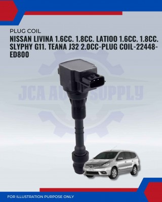 Ignition Coil-Nissan Livina 1.6cc 1.8cc-Latio 1.6cc 1.8cc-Sylphy G11-Teana J32 2.0cc-22448-ED800