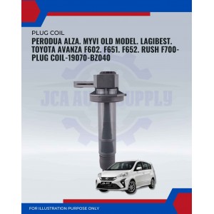 Ignition Coil-Perodua Alza-Myvi Lagi Best-Myvi Old Model-Avanza F602-F651-F652-Rush F700-19070-BZ040