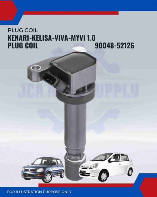 Ignition Coil-Perodua Kenari-Kelisa-Viva-Myvi 1.0cc-90048-52126