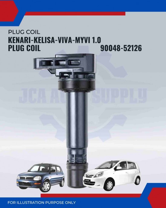 Ignition Coil-Perodua Kenari-Kelisa-Viva-Myvi 1.0cc-90048-52126