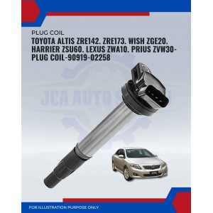Ignition Coil-Toyota Altis ZRE142-ZRE173-Wish ZGE20-Harrier ZSU60-Lexus ZWA10-Prius ZVW30-90919-02258