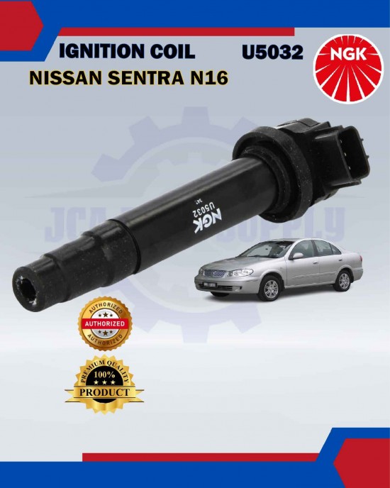 Ignition Coil-Nissan Sentra N16 1.6-NGK-U5032 image