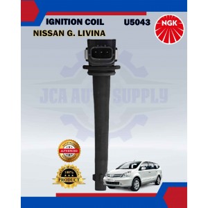 Ignition Coil-Nissan Grand Livina-Latio-Sylphy-Teana 2.0-NGK-U5043
