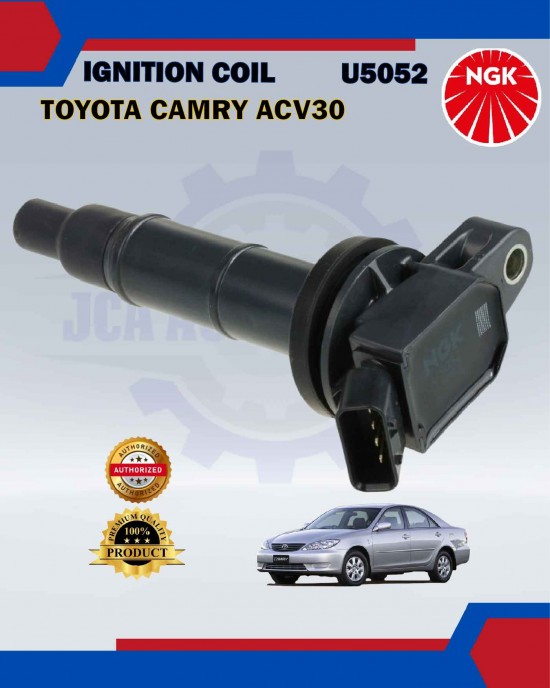 Ignition Coil-Toyota Camry ACV30-Estima ACR30 ACR50-Vellfire ANH20-NGK-U5052 image