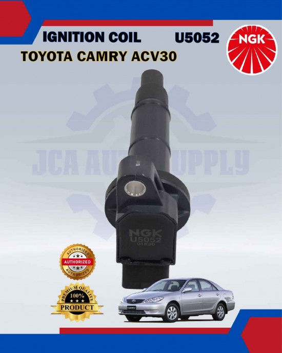 Ignition Coil-Toyota Camry ACV30-Estima ACR30 ACR50-Vellfire ANH20-NGK-U5052 image